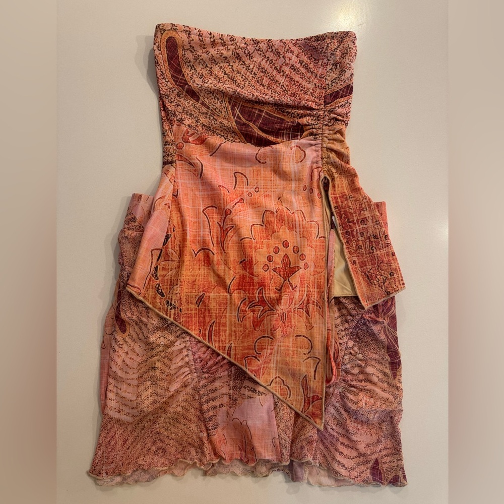 Tiger Mist Multicolor Women's Top & Skirt